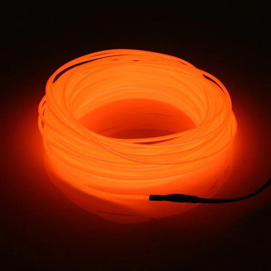 Glowing EL Wire Neon Tube Strings for Decor with Controller - MANDOTOS