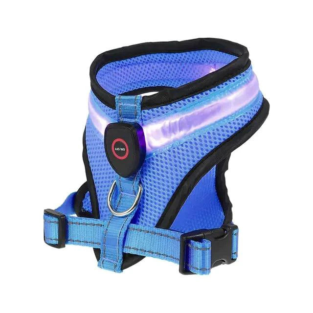 Glowing Pup Safety Harness - MANDOTOS