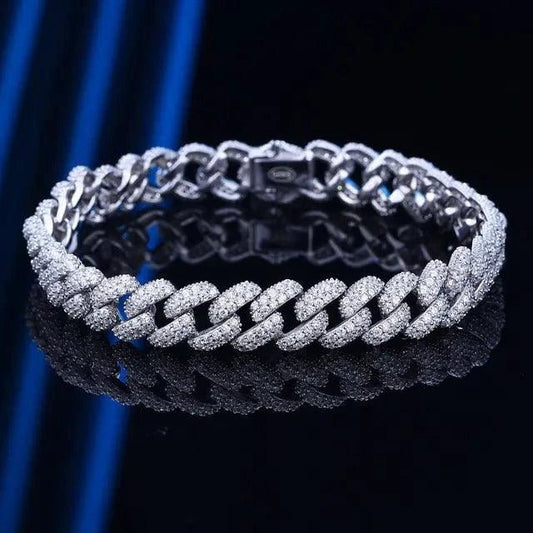GoldFlex 18k Cuban Link Bracelet - MANDOTOS
