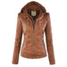 Gothic Faux Leather Jacket - MANDOTOS
