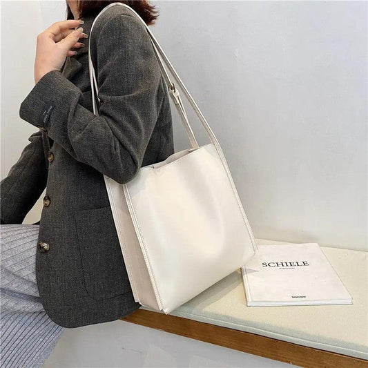 Olives Vegan Leather Tote - MANDOTOS