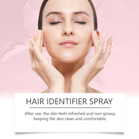 Hair Identifier Spray For Face Shaving, Skin Body Hair Identifying Spray With Razors,Hair Identifier Spray For Face Dermaplaning, Women Dermaplaning Tool For Face - MANDOTOS
