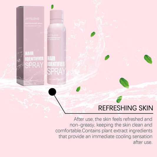 Hair Identifier Spray For Face Shaving, Skin Body Hair Identifying Spray With Razors,Hair Identifier Spray For Face Dermaplaning, Women Dermaplaning Tool For Face - MANDOTOS