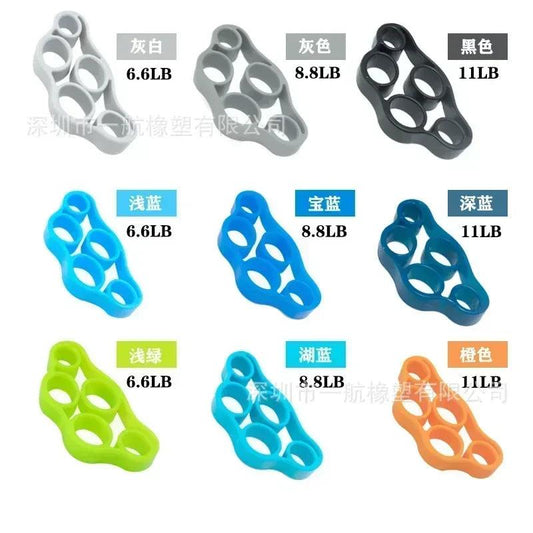 Hand Grip Strengthener Physical Tools Guitar Finger Trainer Training and Exercise Gym 6th Level Resistance Gripster Expander - MANDOTOS