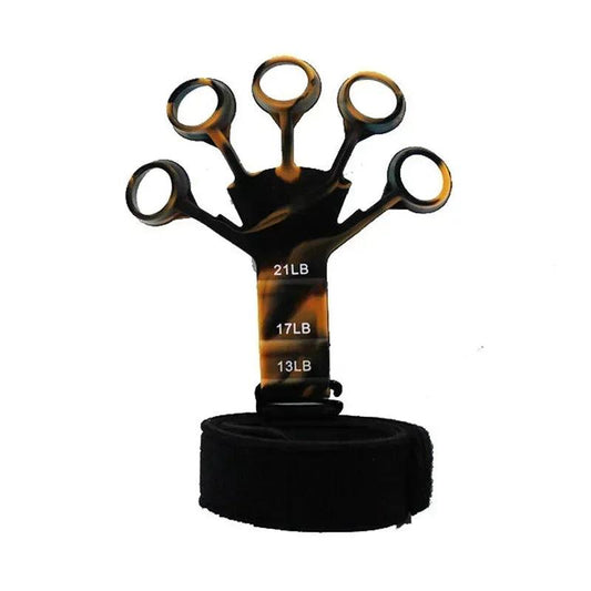 Hand Grip Strengthener Physical Tools Guitar Finger Trainer Training and Exercise Gym 6th Level Resistance Gripster Expander - MANDOTOS