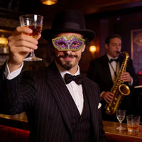 Exquisite Handcrafted Party Mask for Carnival and Social Events - MANDOTOS INTERNATIONAL