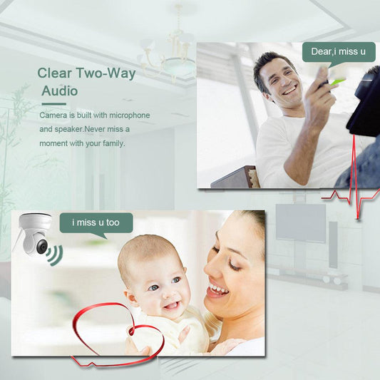 HD Night Vision Security WIFI Wireless Camera - MANDOTOS