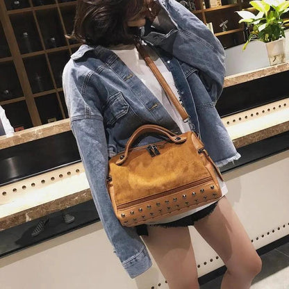 High Quality Big Casual Tote Female Shoulder Bag Soft Bolsas - MANDOTOS