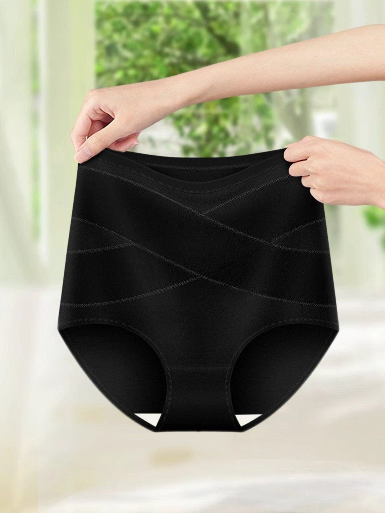 High Waist Shaping Briefs for Confident Curves - Large Size Ladies’ Underwear - MANDOTOS