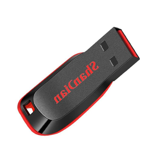 Black high-capacity USB 2.0 flash drives with keychain, available in 128GB, 64GB, and 32GB, suitable for business and storage needs.