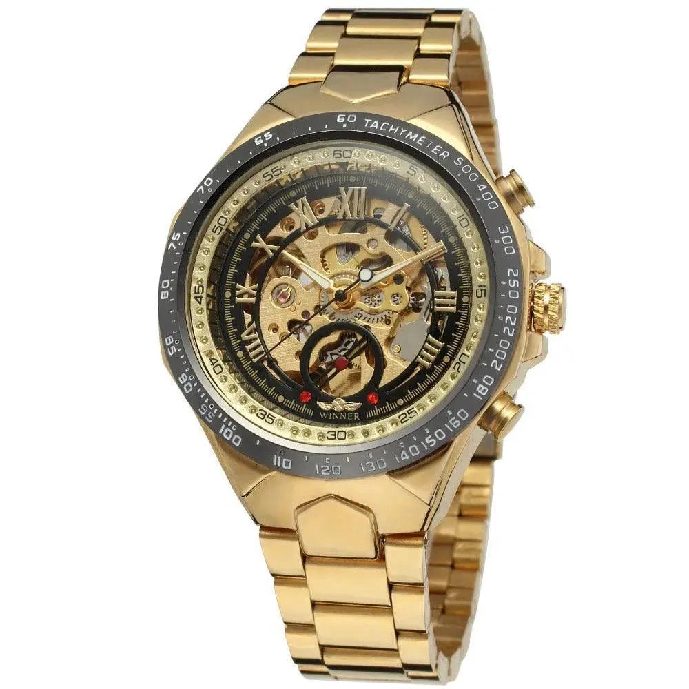 Hollow Automatic Mechanical Watch - MANDOTOS
