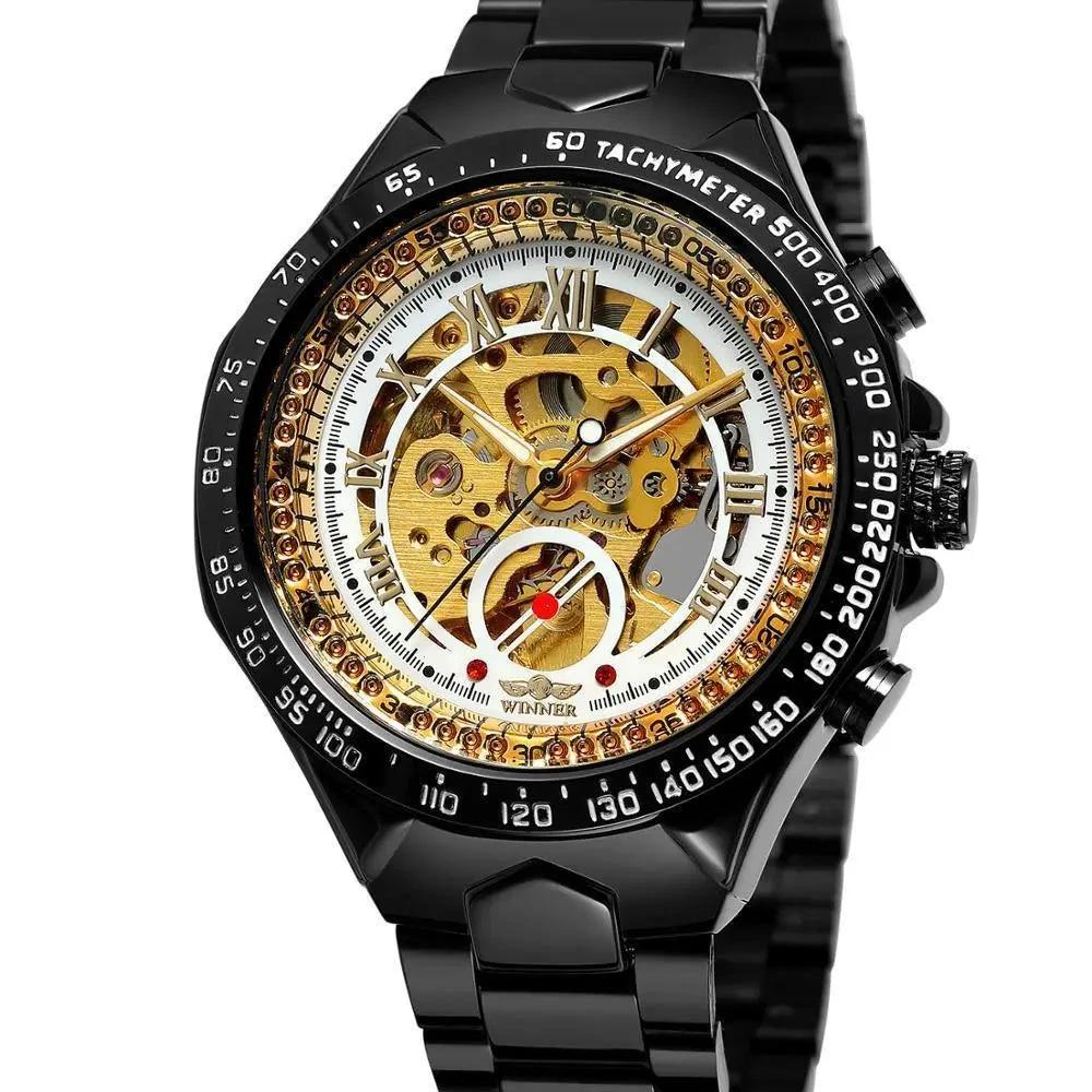 Hollow Automatic Mechanical Watch - MANDOTOS