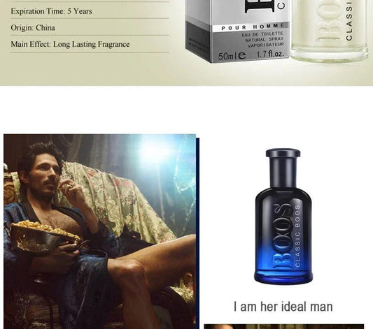 Hot Sale Perfume For Men Self Confidence Cologne Perfume Atomizer Fresh Temptation Gentleman Parfum Male Fragrance Cologne - MANDOTOS