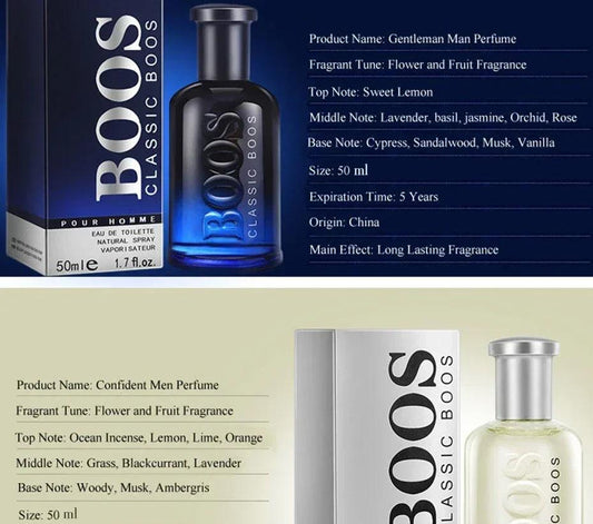 Hot Sale Perfume For Men Self Confidence Cologne Perfume Atomizer Fresh Temptation Gentleman Parfum Male Fragrance Cologne - MANDOTOS