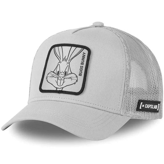 Hot Sale Unisex Anime Cartoon Cap High Quality Embroidered Patch Draw Baseball Cap Male Female Trucker Hat Mesh Hats Sun Hat - MANDOTOS