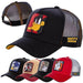 Hot Sale Unisex Anime Cartoon Cap High Quality Embroidered Patch Draw Baseball Cap Male Female Trucker Hat Mesh Hats Sun Hat - MANDOTOS