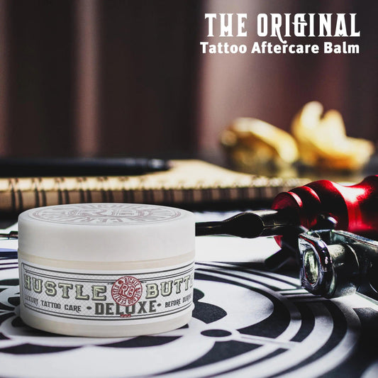 Hustle Tattoo Care Balm Twin Pack - Vegan & Petroleum-Free - MANDOTOS