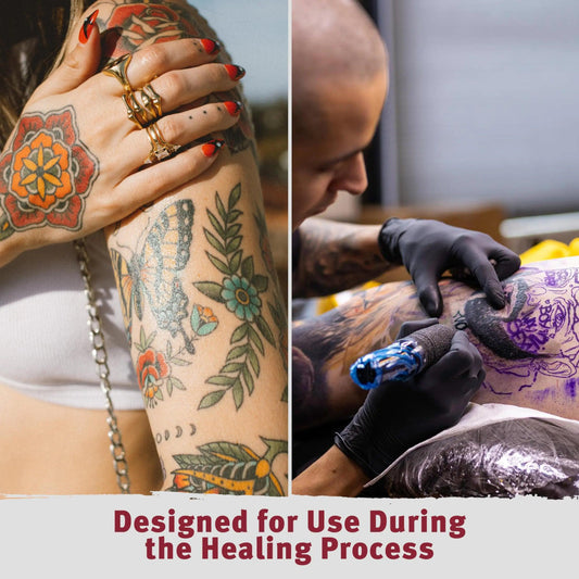 Hustle Tattoo Care Balm Twin Pack - Vegan & Petroleum-Free - MANDOTOS