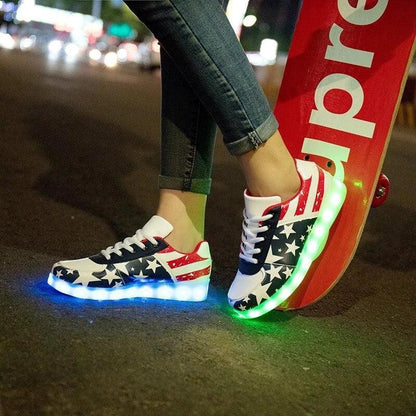 LED Light Up Shoes - MANDOTOS