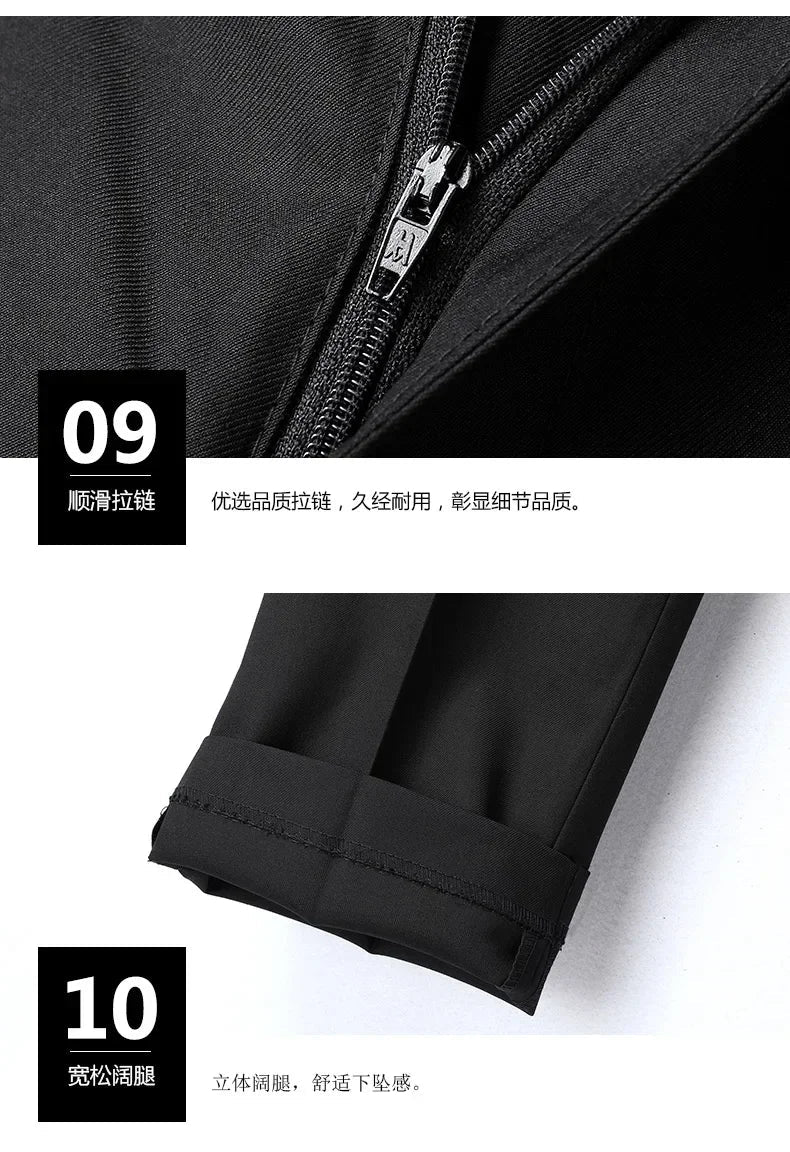 Italian Style Slim Fit 8XL Business Suit Set - Wedding Groom Best Man Outfit - MANDOTOS INTERNATIONAL