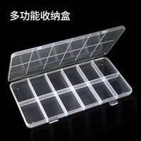 Jewelry Box Jewelry Storage Box Anti-oxidation Box Earrings Card Transparent Multi-compartment Portable Multifunctional Storage Box - MANDOTOS INTERNATIONAL