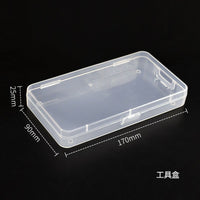 Jewelry Box Jewelry Storage Box Anti-oxidation Box Earrings Card Transparent Multi-compartment Portable Multifunctional Storage Box - MANDOTOS INTERNATIONAL