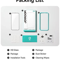 Joyroom iPhone Pro Max HD Glass Screen Protector 1/2/3pcs Tempered Glass Protection Set - MANDOTOS INTERNATIONAL