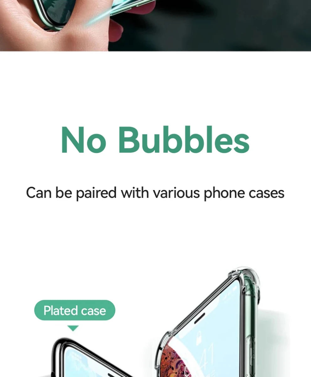 Joyroom iPhone Pro Max HD Glass Screen Protector 1/2/3pcs Tempered Glass Protection Set - MANDOTOS INTERNATIONAL