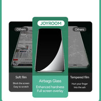Joyroom iPhone Pro Max HD Glass Screen Protector 1/2/3pcs Tempered Glass Protection Set - MANDOTOS INTERNATIONAL
