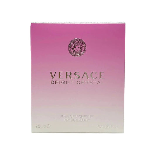 Vêrsace Bright Crystal Eau De Toilette Spray For Woman. EDT 3 fl oz 90 ml - MANDOTOS INTERNATIONAL