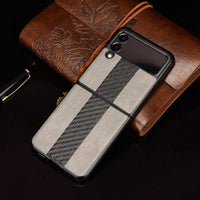 Samsung Z Flip 3 5G Leather Folding Case - MANDOTOS INTERNATIONAL