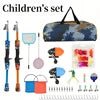 Kids Travel Spinning Rod & Reel Set | Sensitive Child Fishing Rod - MANDOTOS INTERNATIONAL