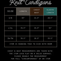 Saddle Swappin Cardigan (Reversible)