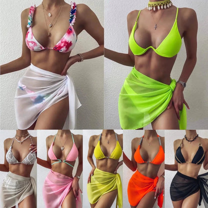 ChicWave Elegant Chiffon Sarong - Effortless Style for Beach Adventures - MANDOTOS