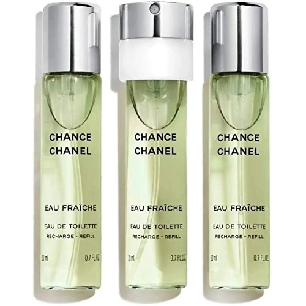 Chanel Chance Fresh Twist Spray EDT Refills 3x20ml - MANDOTOS INTERNATIONAL
