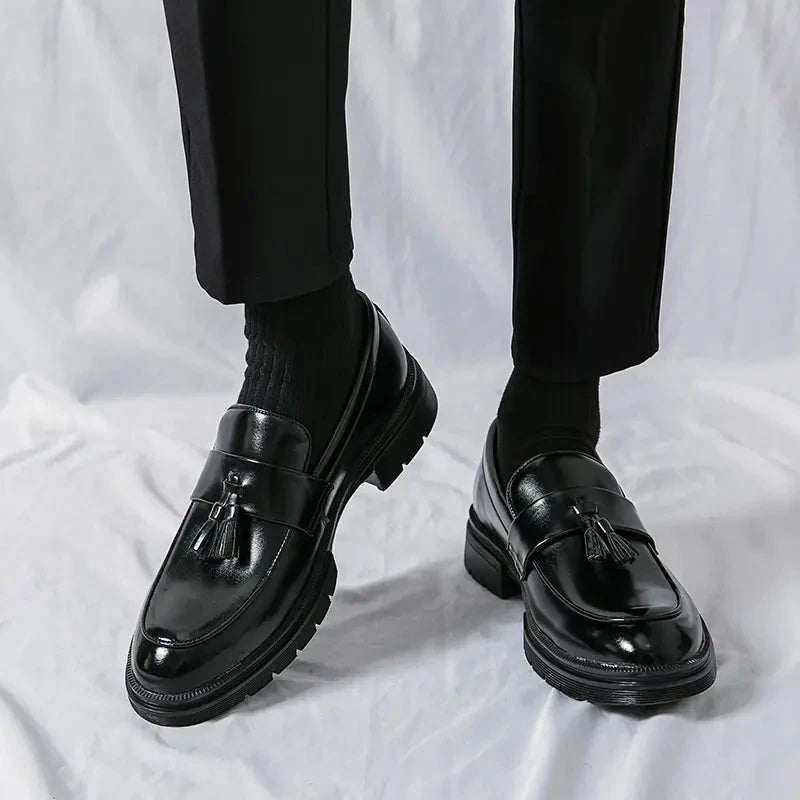Men's Elegant Breathable Tassel Loafers - MANDOTOS INTERNATIONAL