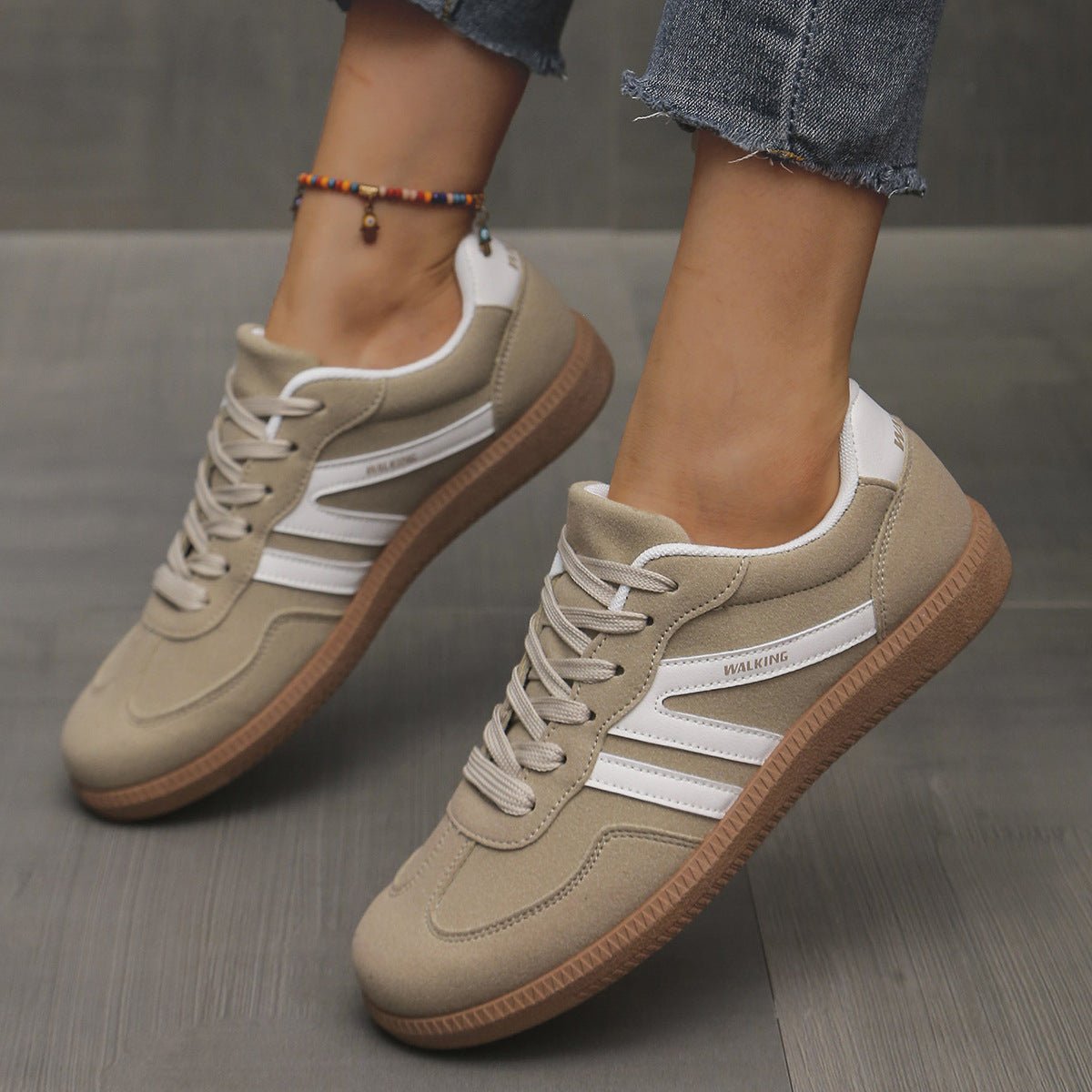 Lace-Up Low-Top Sneakers – 11 Colors EU 36–42 | Women's Training Shoes - MANDOTOS INTERNATIONALSneakers
