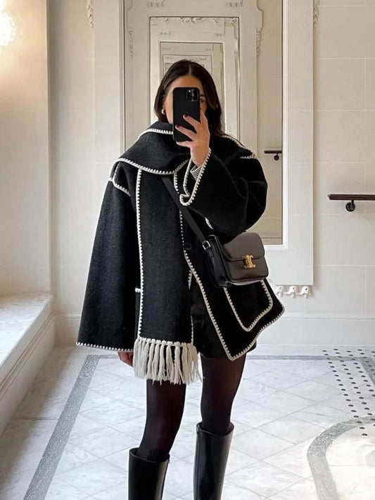 Ladies' Luxe Plush Coats - MANDOTOS
