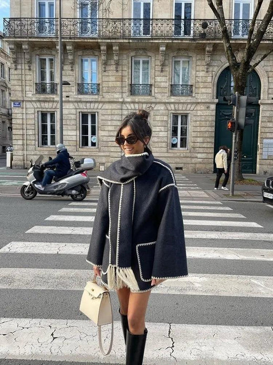 Ladies' Luxe Plush Coats - MANDOTOS