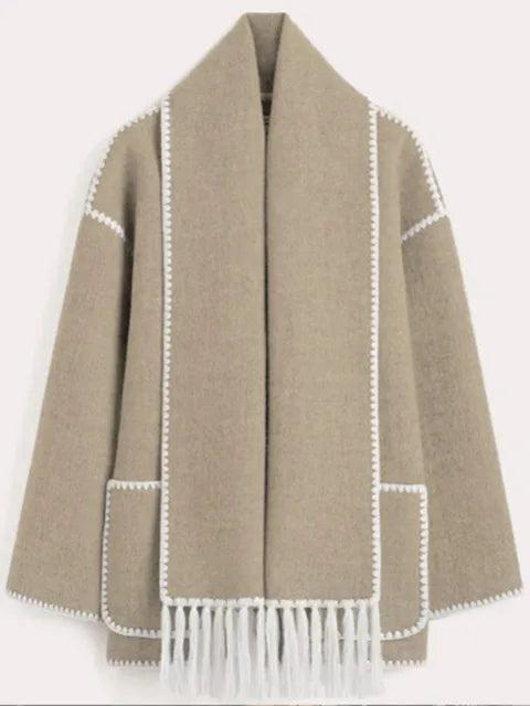 Ladies' Luxe Plush Coats - MANDOTOS