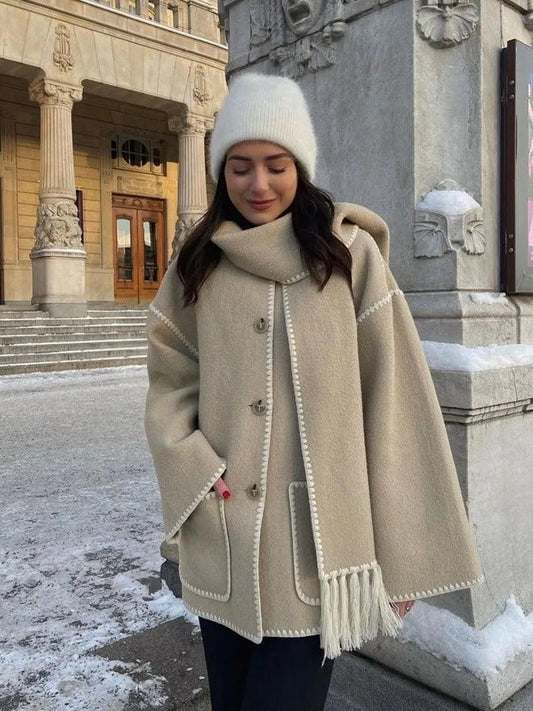 Ladies' Luxe Plush Coats - MANDOTOS