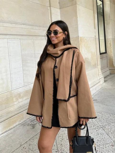 Ladies' Luxe Plush Coats - MANDOTOS