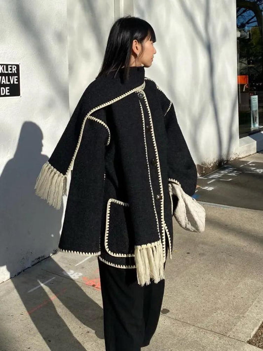 Ladies' Luxe Plush Coats - MANDOTOS