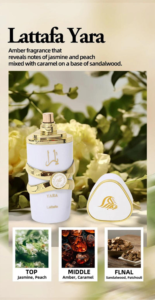 Lattafa Yara Candy EDP 100ML Original Eau De Parfum Lasting Fragrances Deodorant Pheromones Attract Men - MANDOTOS