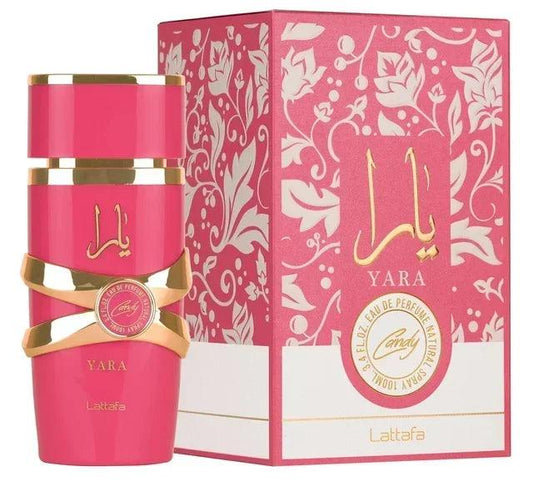 Lattafa Yara Candy EDP 100ML Original Eau De Parfum Lasting Fragrances Deodorant Pheromones Attract Men - MANDOTOS