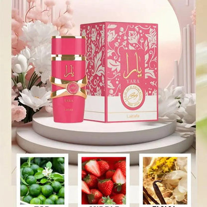 Lattafa Yara Candy EDP 100ML Original Eau De Parfum Lasting Fragrances Deodorant Pheromones Attract Men - MANDOTOS