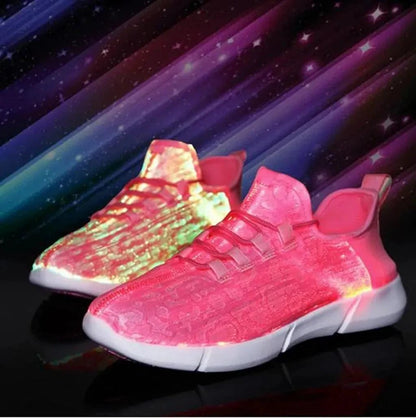 Led Fiber Optic Shoes - MANDOTOS