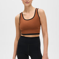 Lisse Bra Chestnut/Black - MANDOTOS INTERNATIONALTOPS
