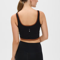 Lisse Bra Chestnut/Black - MANDOTOS INTERNATIONALTOPS