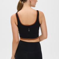 Lisse Bra Chestnut/Black